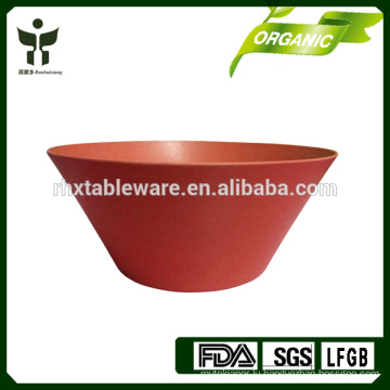 Bamboo fiber bowl for fruit salad